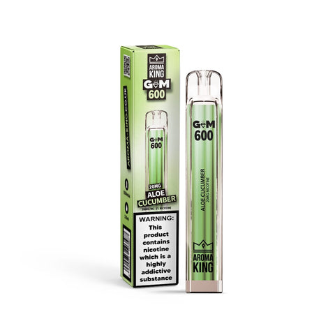 Aroma King Gem 600 Box Of 10 Disposable Vape Kit - ECIGSTOREUK