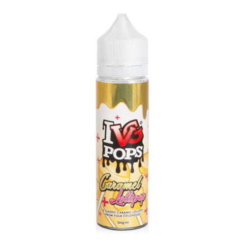 Caramel Lollipop Shortfill E-liquid by IVG Pops 50ml - ECIGSTOREUK