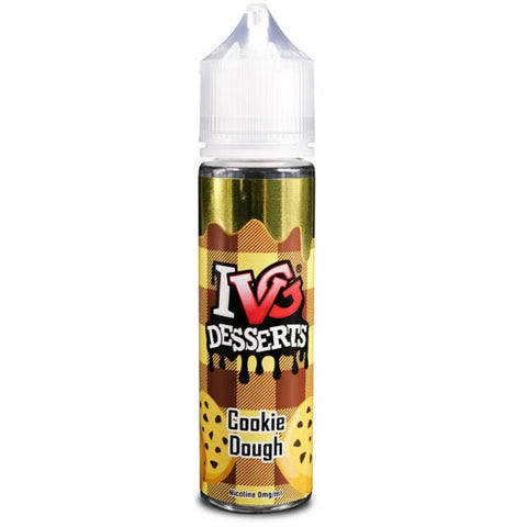 Cookie Dough Shortfill E-liquid by IVG Deserts 50ml - ECIGSTOREUK