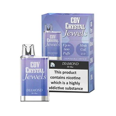 Cov Crystal Jewels 600 Box Of 10 Disposable Vape Device - 20mg - ECIGSTOREUK