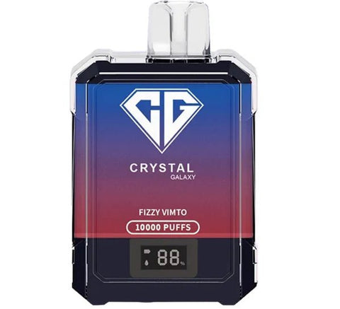Crystal Galaxy 10000 Puffs Disposable Vape Pod Device Kit - ECIGSTOREUK