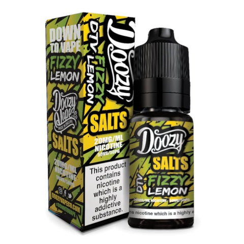 Fizzy Lemon Nic Salt E-Liquid by Doozy Salts 10ml - ECIGSTOREUK