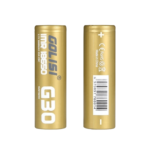 Golisi 18650 Rechargeable Vape Battery 3000mAh - ECIGSTOREUK
