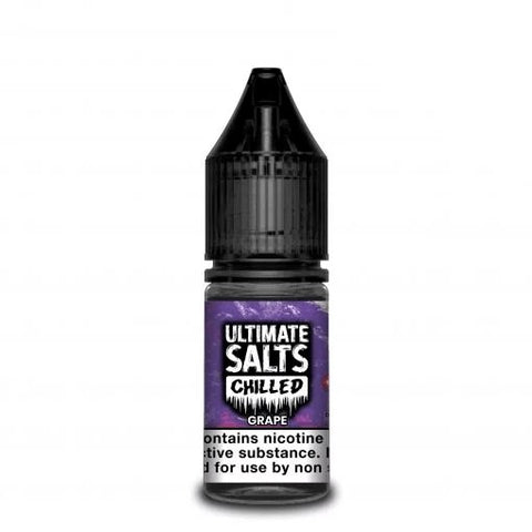 Grape Nic Salt E-Liquid by Ultimate Salts Chilled 10ml - ECIGSTOREUK