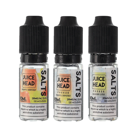Juice Head Nic Salt E Liquid 10ml - Box Of 10 - ECIGSTOREUK