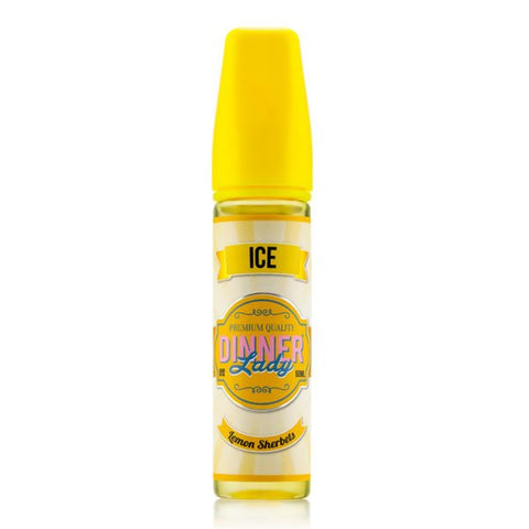 Lemon Sherbet Ice E-Liquid by Dinner Lady Ice 50ml - ECIGSTOREUK