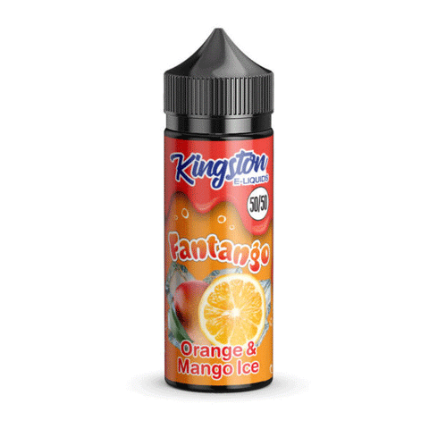 Orange &amp; Mango Ice Fantango Shortfill E Liquid by 50-50 Kingston 100ml - ECIGSTOREUK