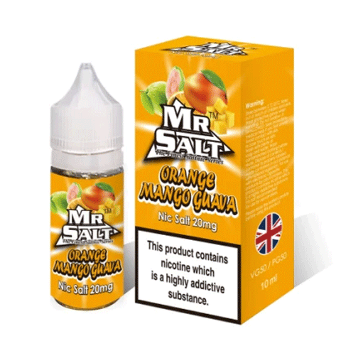 Orange Mango Guava Nic Salt E-Liquid by Mr Salt 10x10ml - ECIGSTOREUK