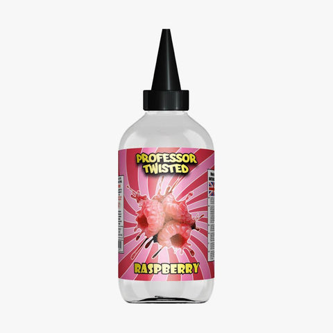 Raspberry Shortfill E-Liquid by Professor Twisted 200ml - ECIGSTOREUK