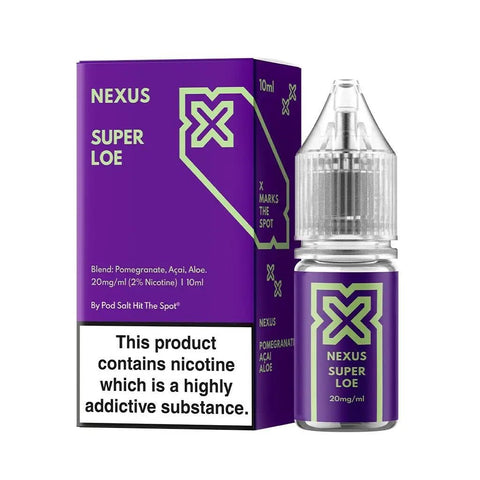Super Loe Nicotine Salt by Pod Salt Nexus 10ml - ECIGSTOREUK