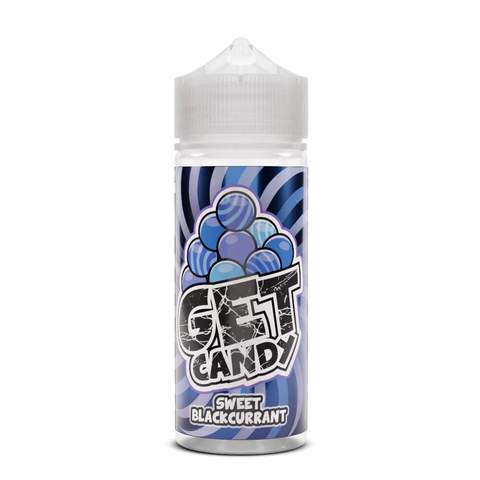 Sweet Blackcurrant Shortfill E-Liquid by By Ultimate Puff Get Candy 100ml - ECIGSTOREUK