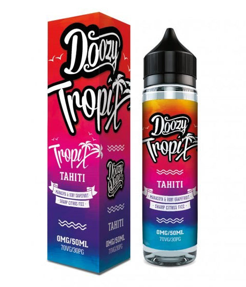 Tahiti Shortfill E-Liquid by Doozy Tropix 50ml - ECIGSTOREUK