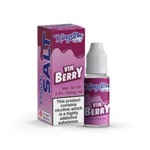 Vin Berry Nic Salt E-Liquid by Kingston 10ml - ECIGSTOREUK