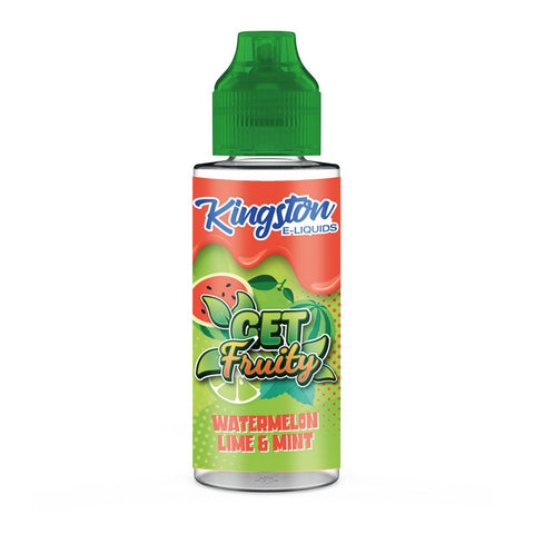 Watermelon Lime Mint E Liquid by Kingston Get Fruity 100ml - ECIGSTOREUK