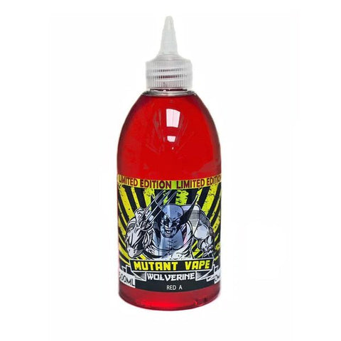 Wolverine Red A Shortfill E Liquid By Mutant Vape 500ml - ECIGSTOREUK