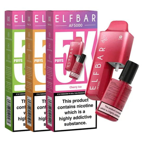 Elf Bar AF5000 Disposable Vape Pod Device - ECIGSTOREUK