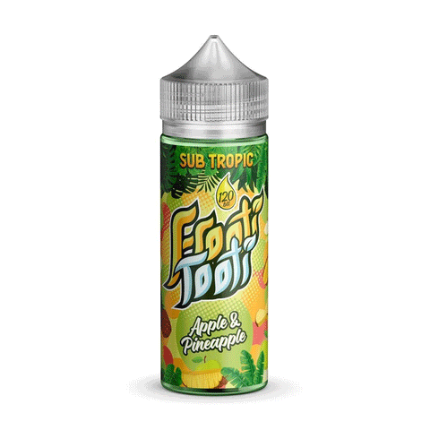 Apple & Pineapple Shortfill E-Liquid By Frooti Tooti Sub Tropic 100ml