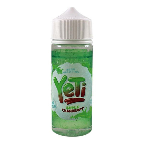 Apple Cranberry Shortfill E Liquid by Yeti 100ml