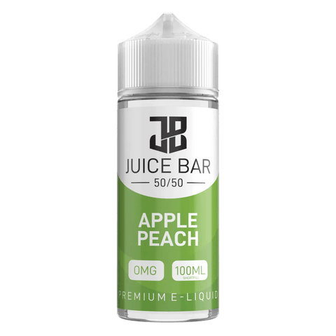 Apple Peach Shortfill E Liquid by Juice Bar 50/50 100ml - ECIGSTOREUK