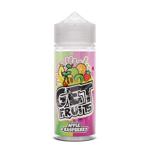 Apple Raspberry Shortfill E-Liquid by By Ultimate Puff Get Fruits 100ml - ECIGSTOREUK