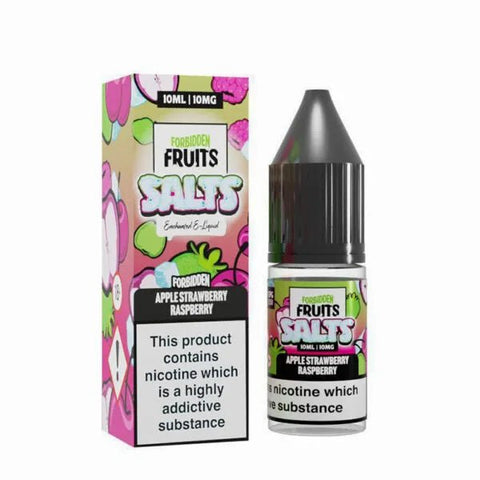 Apple Strawberry Raspberry Nicotine Salt by Forbidden Fruits 10ml - ECIGSTOREUK