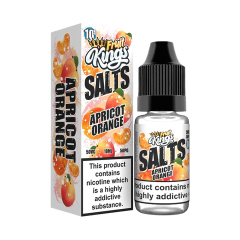 Apricot Orange Nic Salt E-Liquid by Fruit Kings 10ml - ECIGSTOREUK