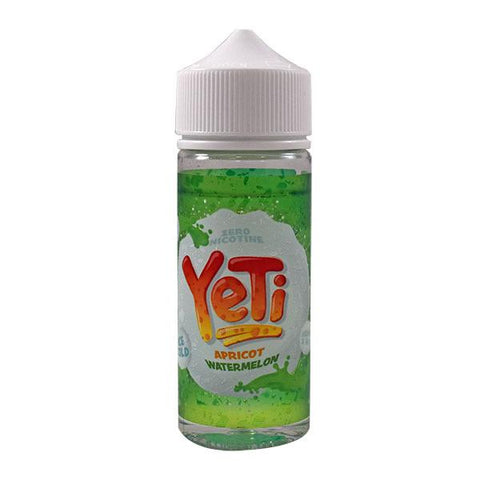 Apricot Watermelon Shortfill E Liquid by Yeti 100ml - ECIGSTOREUK