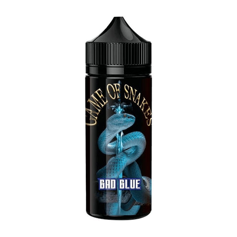 Bad Blue Shortfill E Liquid by Game Of Snakes 100ml - ECIGSTOREUK