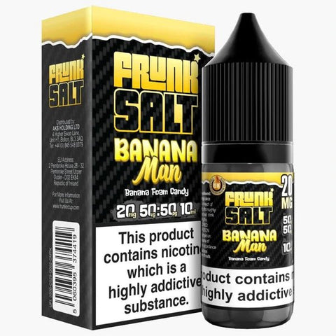 Banana Man Nicotine Salt by Frunk Salt 10ml - ECIGSTOREUK