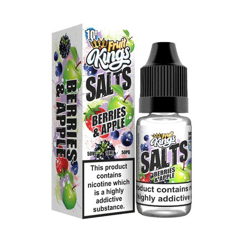 Berries &amp; Apple Nic Salt E-Liquid by Fruit Kings 10ml - ECIGSTOREUK