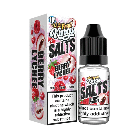 Berry Lychee Nic Salt E-Liquid by Fruit Kings 10ml - ECIGSTOREUK