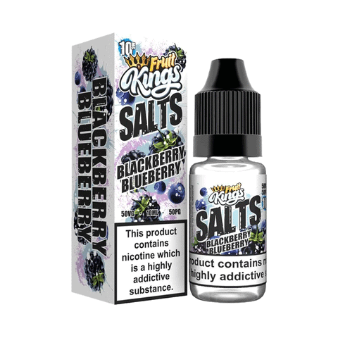 Blackberry Blueberry Nic Salt E-Liquid by Fruit Kings 10ml - ECIGSTOREUK