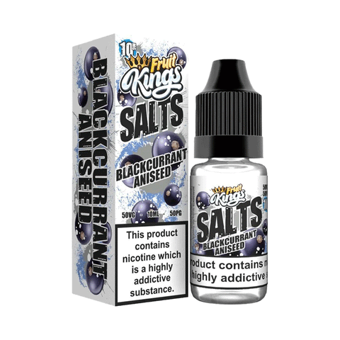Blackcurrant Aniseed Nic Salt E-Liquid by Fruit Kings 10ml - ECIGSTOREUK