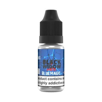 Blue Magic Nic Salt E-Liquid by Black Widow 10ml - ECIGSTOREUK