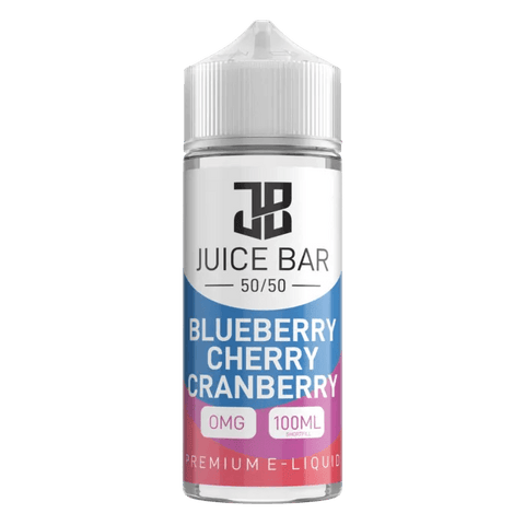 Blueberry Cherry Cranberry Shortfill E Liquid by Juice Bar 50/50 100ml - ECIGSTOREUK