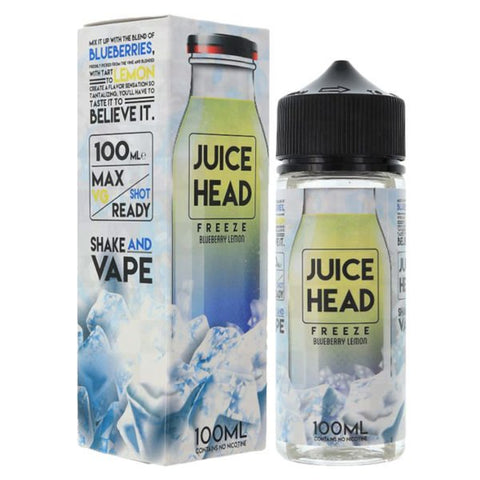 Blueberry Lemon Freeze E-Liquid Shortfill by Juice Head 100ml - ECIGSTOREUK