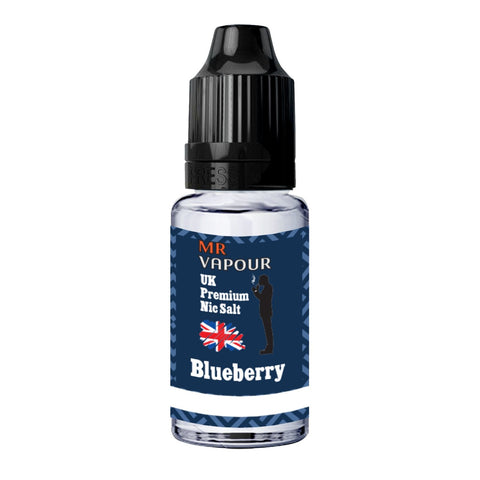 Blueberry Nic Salt E-Liquid by Mr Vapour 10ml - ECIGSTOREUK