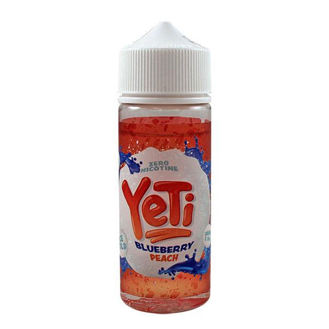 Blueberry Peach Shortfill E Liquid by Yeti 100ml - ECIGSTOREUK