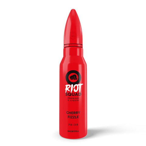Cherry Fizzle Shortfill E-Liquid by Riot Squad 50ml - ECIGSTOREUK