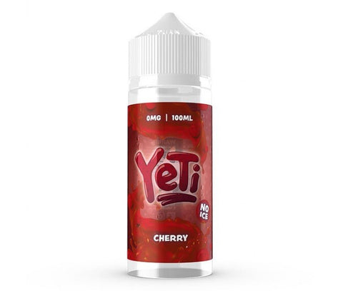 Cherry Shortfill E-Liquid by Yeti Defrosted 100ml - ECIGSTOREUK