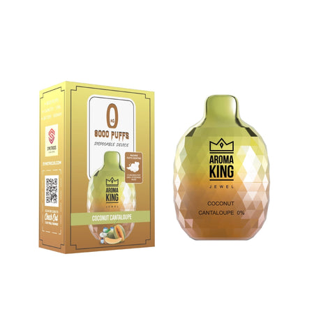 Coconut Cantaloupe Aroma King Jewel 8000 Disposable Device - ECIGSTOREUK