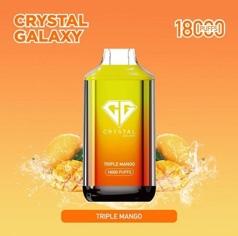Crystal Galaxy 18000 Disposable Pod Device – Box of 10 - ECIGSTOREUK