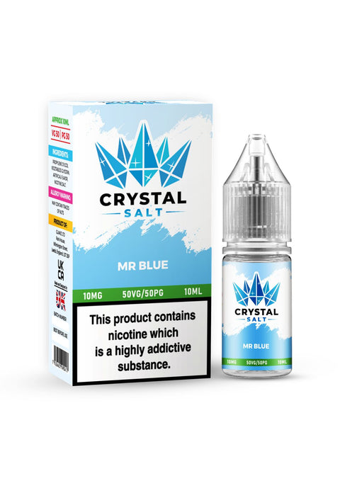 Crystal Salt Nic Salt E liquid 10ml Box of 10 - ECIGSTOREUK