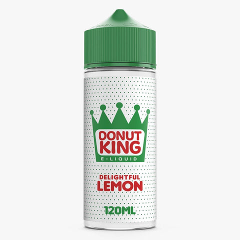 Delightful Lemon Shortfill E-Liquid by By Donut King 100ml - ECIGSTOREUK