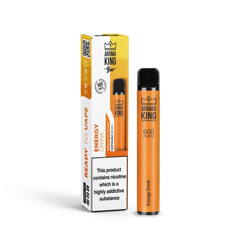 Energy Drink Aroma King Disposable Device 600 Puffs - ECIGSTOREUK