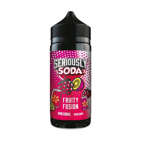 Fruity Fusion E-liquid Shortfill by Seriously Soda 100ml - ECIGSTOREUK