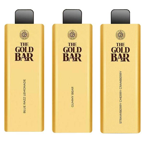 Gold Bar 4500 Disposable Vape Pod Device – Box of 10 - ECIGSTOREUK