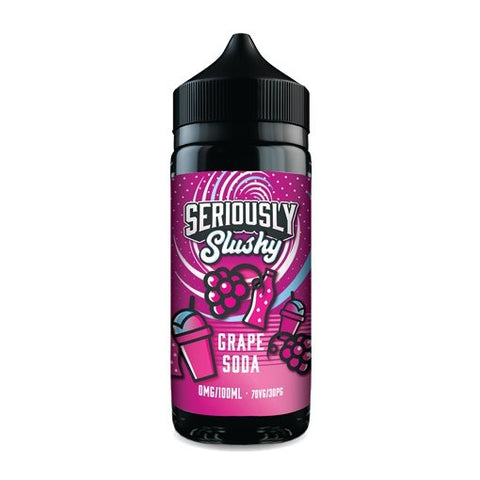 Grape Soda Seriously Slushy Shortfill E-Liquid by Doozy Vape Co 100ml - ECIGSTOREUK
