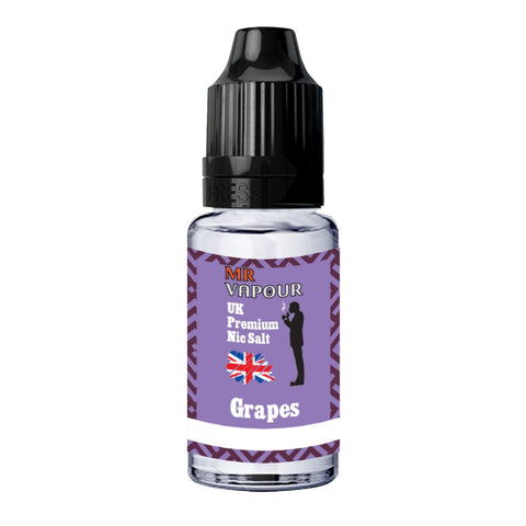 Grapes Nic Salt E-Liquid by Mr Vapour 10ml - ECIGSTOREUK