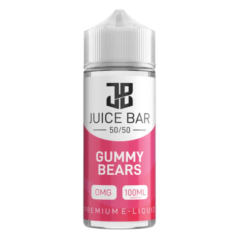 Gummy Bears Shortfill E Liquid by Juice Bar 50/50 100ml - ECIGSTOREUK